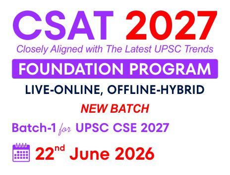 UPSC CSAT Foundation Course 2027
