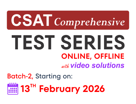 UPSC CSAT Test Series 2026 (Comprehensive)