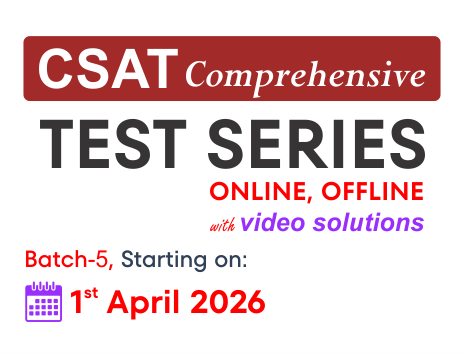 UPSC CSAT Test Series 2026 (Comprehensive)