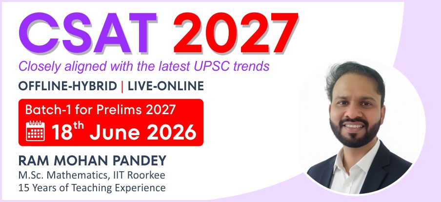 CSAT Course for UPSC Prelims 2027