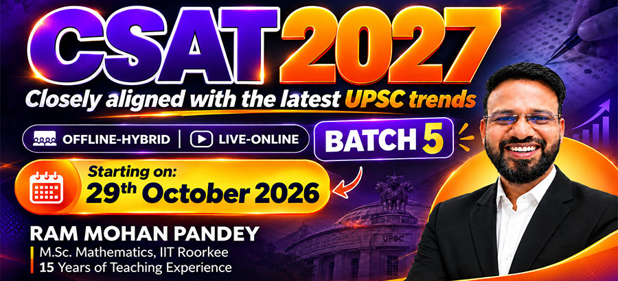 CSAT Course for UPSC Prelims 2027